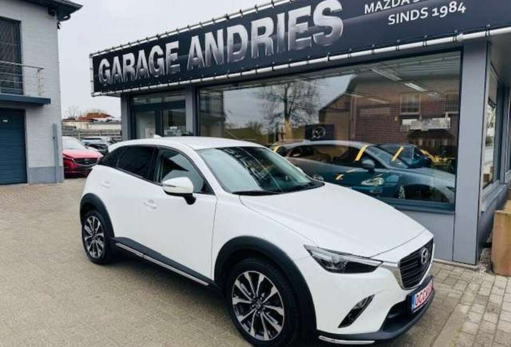 Mazda BENZINE EURO 6D / HAKONE / CAMERA / NAVIGATIE / AUTOMAAT / 2 JAAR WAARBORG