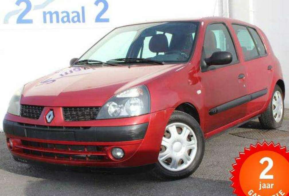 Renault Clio 1.2i Airco/5Deurs inclusief 2 JAAR garantie