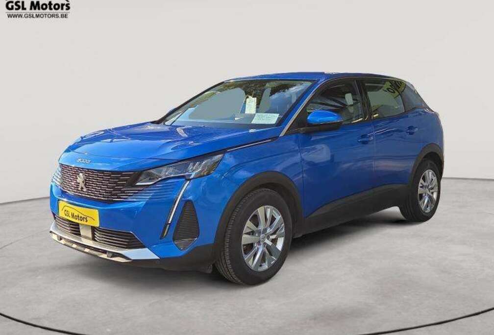 Peugeot 1.2I 130cv 04/2021 bleu 93.252kmGPS/Airco/Cruise