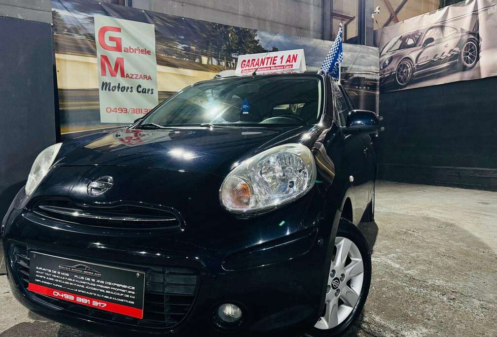 Nissan 1.2i GPS - Airco - J.A - 5 portes - GARANTIE