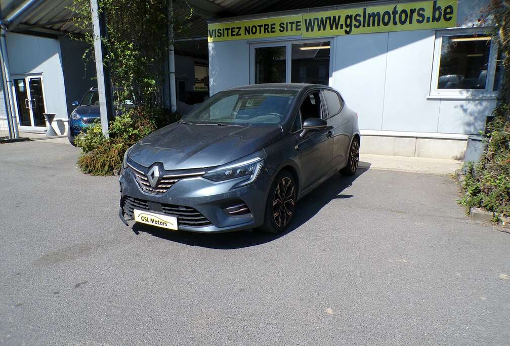 Renault 1.0 TCe 90cv gris 02/22 67384km Airco GPS Capteurs