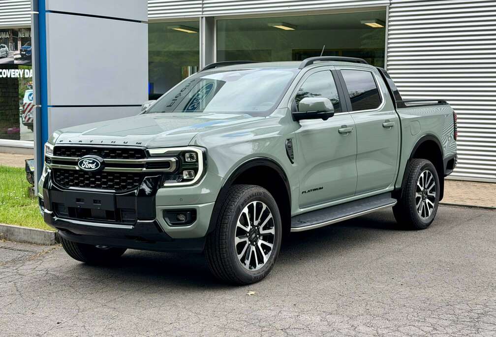 Ford PLATINUM - 3.0 V6 ECOBLUE 240CH A10 + RIDEAU ELECTRIQUE