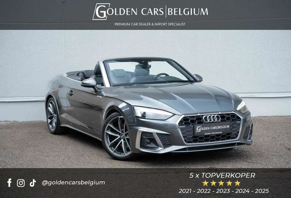 Audi 35 TDI CABRIO S-LINE/MATRIX/VIRTUAL/CARPLAY/CAMERA