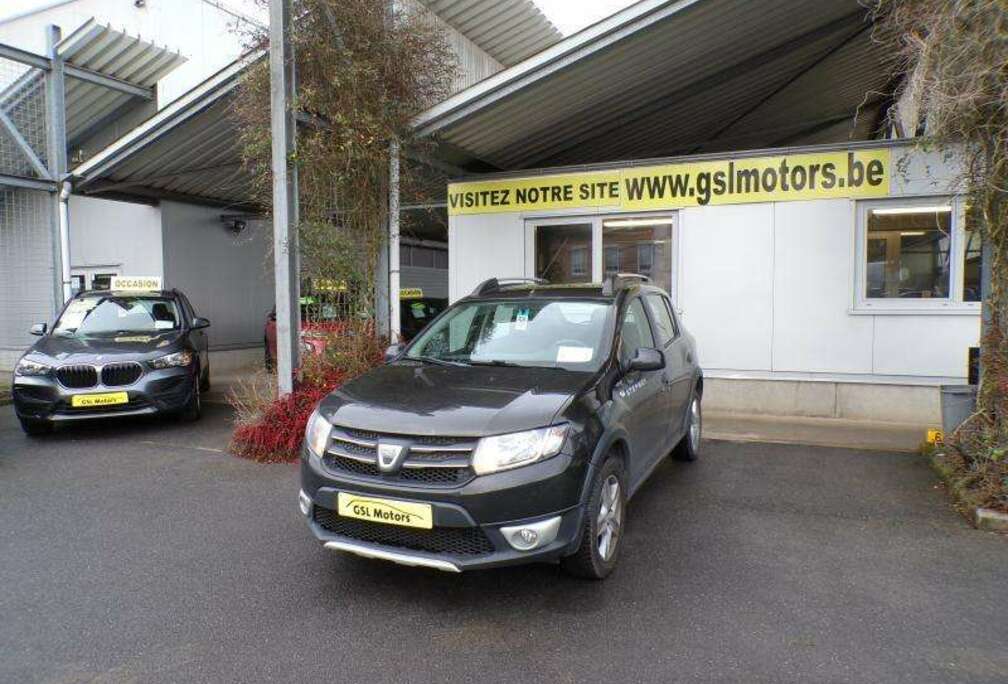 Dacia Stepway 0.9TCe 90cv noir 03/16 Airco GPS Bluetooth