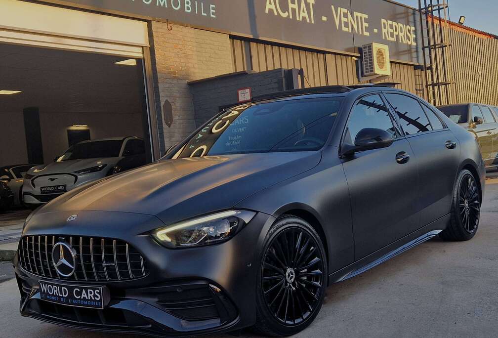 Mercedes-Benz AMG Line - NOIR MAT - TOIT PANO - FULL LED - COCKPIT - ECLAIRAGE D AMBIANCE - CAMERA - FULL OPTIONS