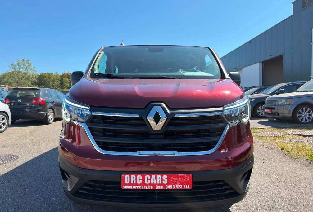 Renault RENAULT TRAFIC 2.0 BLUE dCi L2 ZEN EDC S/S AUT – DUBBELE CABINE – 6 PLAATSEN – H1L2 – EERSTE EIGENAAR – NIEUWSTAAT
