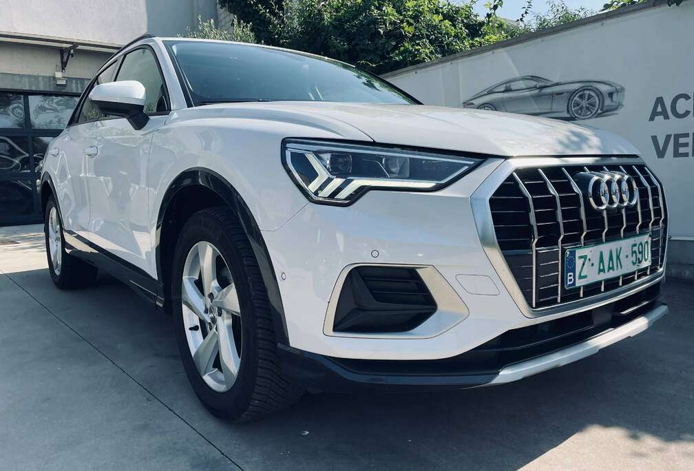 Audi Q3 35 TFSI Advanced S tronic Sport Cuir Clim Led Camera Toit Pano !!!