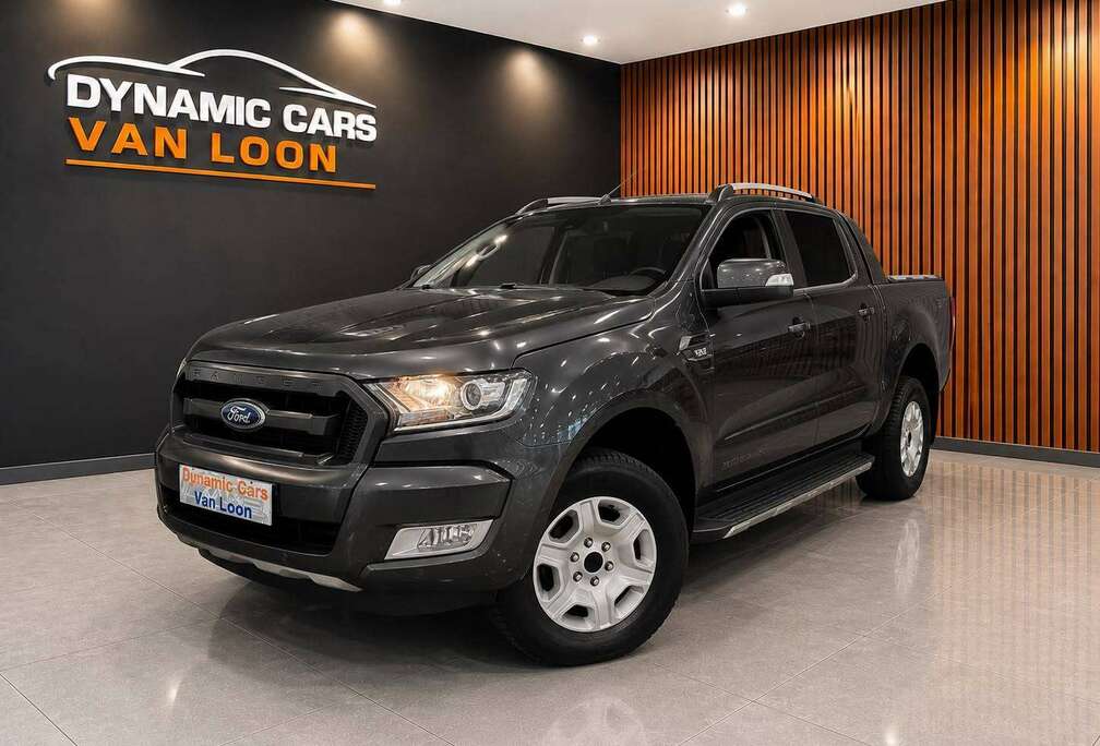 Ford 3.2TD 200Pk Puma Wildtrak Cruise Navi CarPlay Usb Onderhoud Historiek Trekhaak  Leder 5Zit  Veel  Opties Btw Voordeel