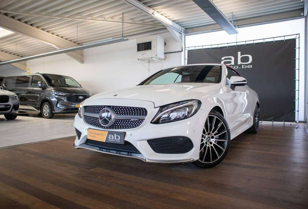 Mercedes-Benz CABRIO, AMG-LINE, MEMORY SEAT, CAMERA, ADAPTIEVE CC, LEDER, BURMESTER, AIRSCARF, 19 INCH