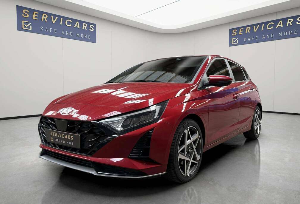 Hyundai @SERVICARS WAREMME - 1.0 T-GDi Sky DCT / BOSE / CAM / SIEGES CH / VOLANT CH / GARANTIE CONSTRUCTEUR