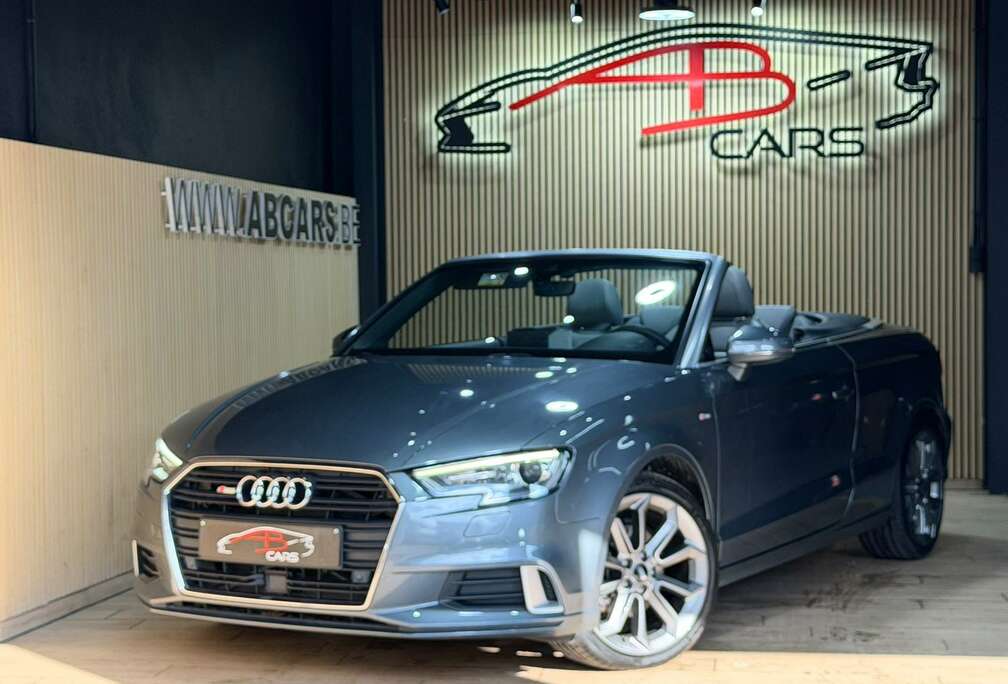 Audi Cabriolet 1.4 TFSI * S LINE - COCKPIT - S TRONIC * GARANTIE 12 MOIS *