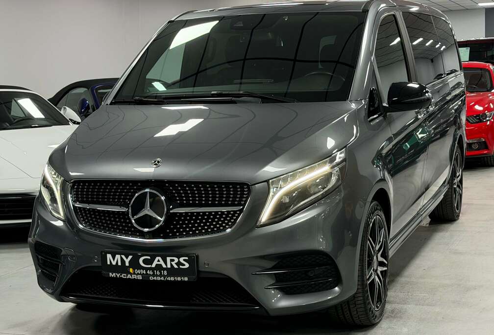 Mercedes-Benz d 190 Cv L2 H1 Long Utilitaire 5 places Pack Amg Night Edition Feux Led Cuir Burmester Portes automatique Full Option