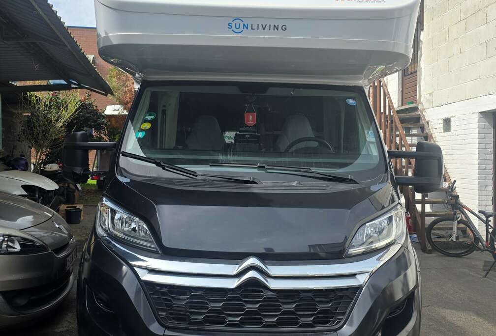 Caravans-Wohnm sun living A 70 DK capucine model special