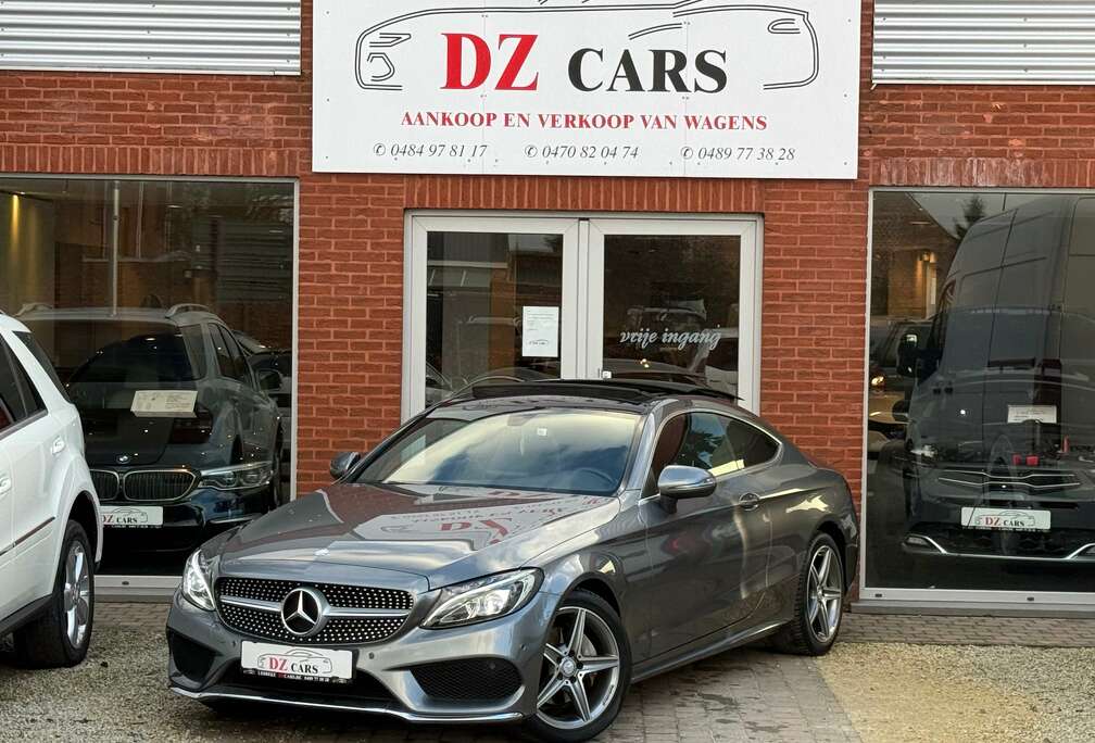 Mercedes-Benz COUPE AMG-LINE 156PK NAVI  LEDER  OPEN DAK
