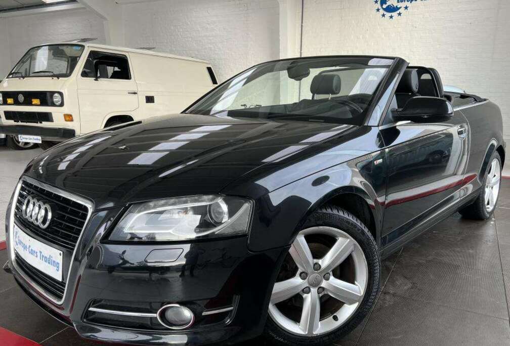 Audi S line 2.0TDI 140CH CAB CABRIO DISTRIBUTION NEUVE CUIR GPS GAR 12M