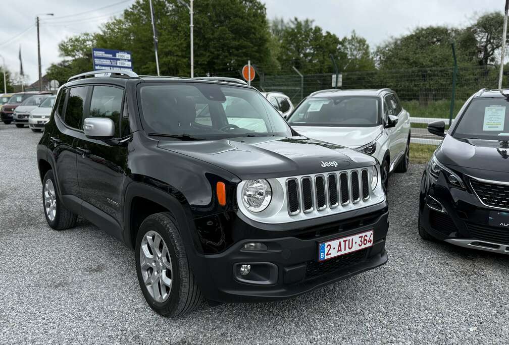 Jeep Renegade 2.0 MJD 4x4 Limited ATX NAVI CUIR CLIM JA