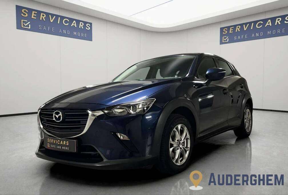 Mazda @SERVICARS AUDERGHEM Mazda CX-3 2.0i SKYACTIV-G 2WD Skydrive / Tissu / Manuelle / GAR 12 MOIS