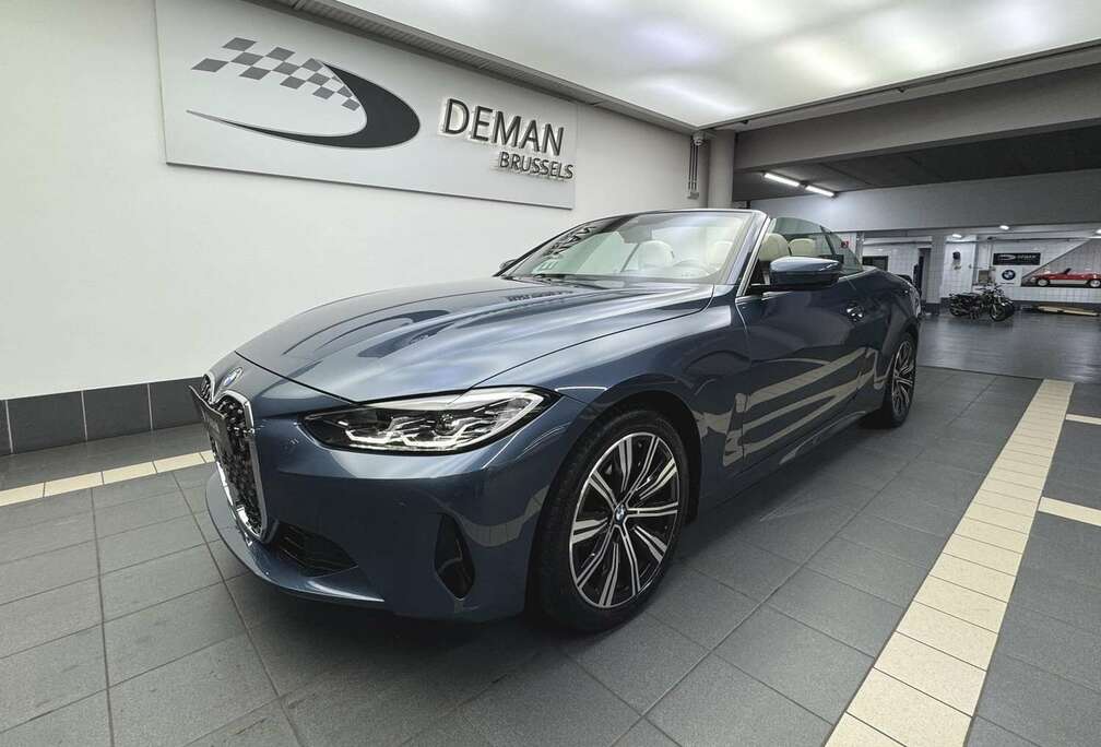 BMW Cabrio 420iA* Cuir * Harman-Kardon * Chauff. nuque