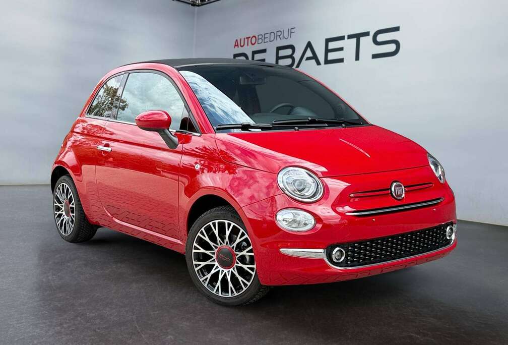 Fiat 1.0*HYBRID*70PK*RED*CABRIO*CARPLAY*ANDROIDAUTO*GARANTIE