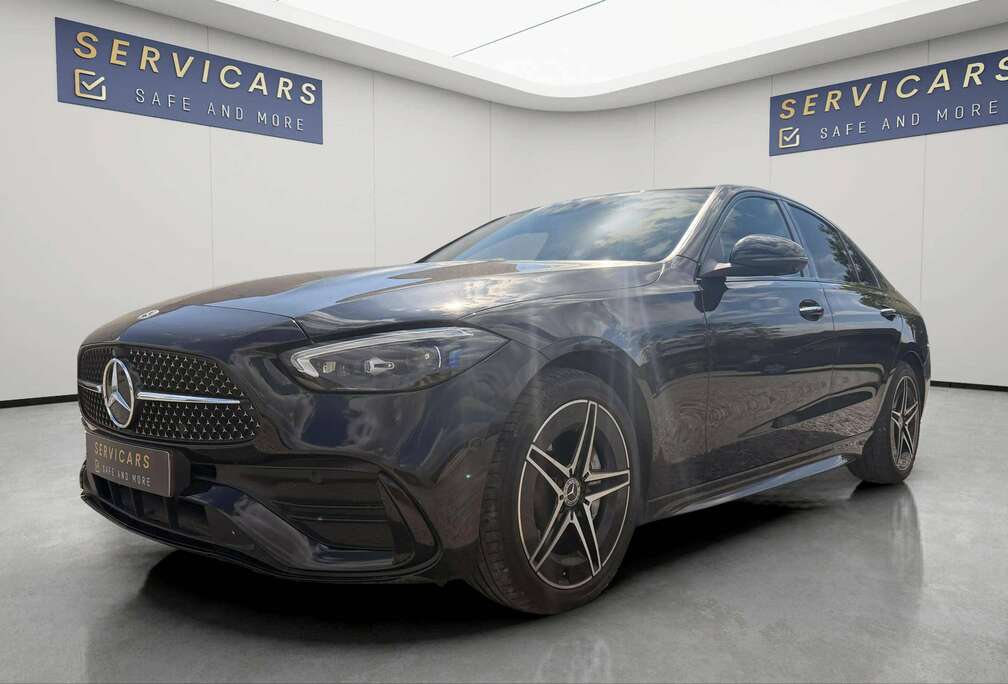 Mercedes-Benz @ SERVICARS FLEURUS MERCEDES C 300e PHEV AMG LINE - Att. Remorque/Toit Pano - 12 MOIS GARANTIE