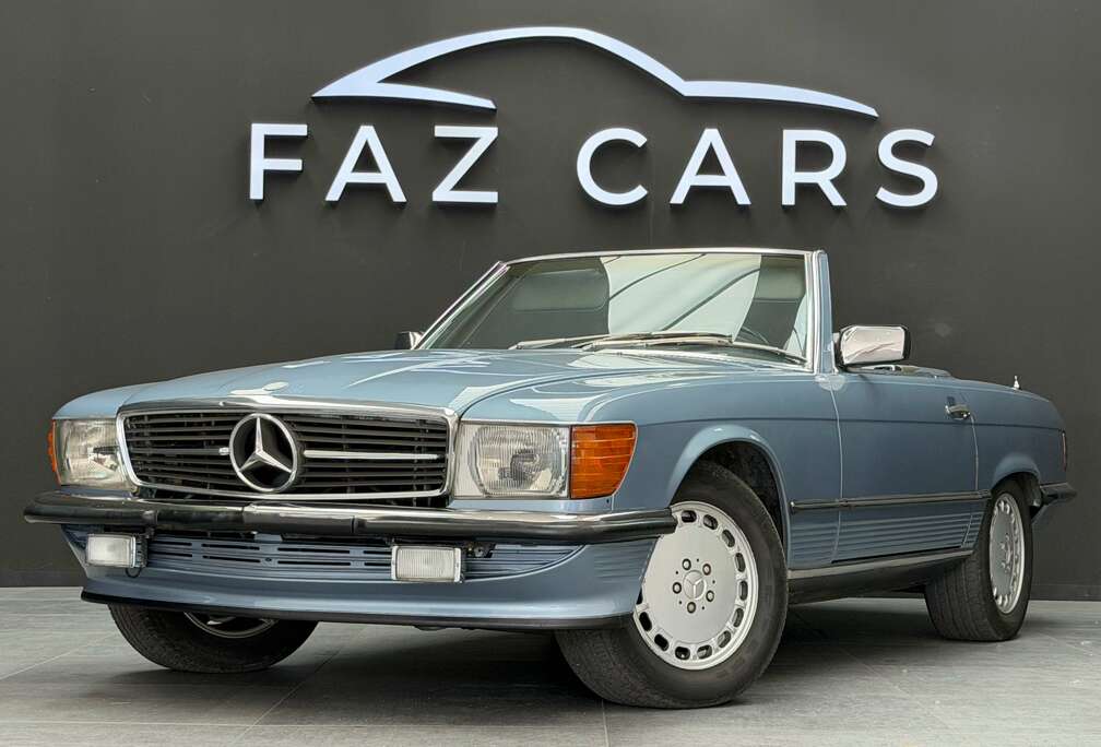Mercedes-Benz R107 Cabriolet 1986 Version européenne