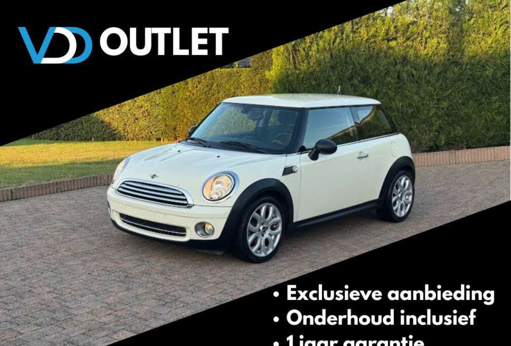 MINI 3-DEURS MANUEEL / VERW ZETELS / AIRCO / RADIO / CD