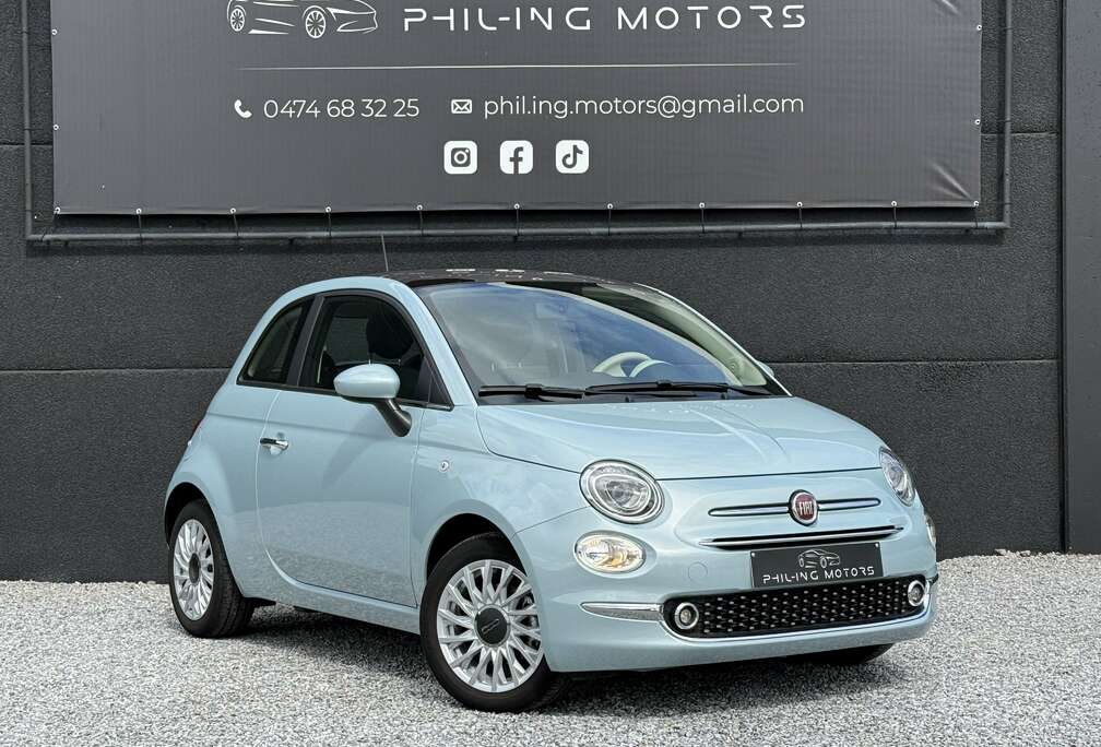 Fiat 1.0i MHEV, Toit Panoramique, Gps, Hybrid, 15000 km