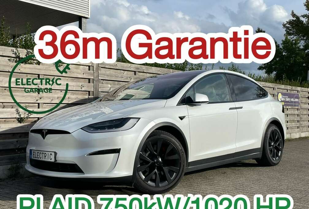 Tesla Model X Plaid* Enhanced AP* 36m garantie