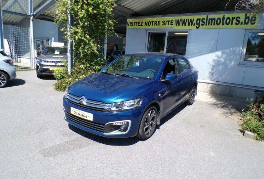 Citroen 1.6 115cv Automatique bleu 11/18 54596km Airco GPS