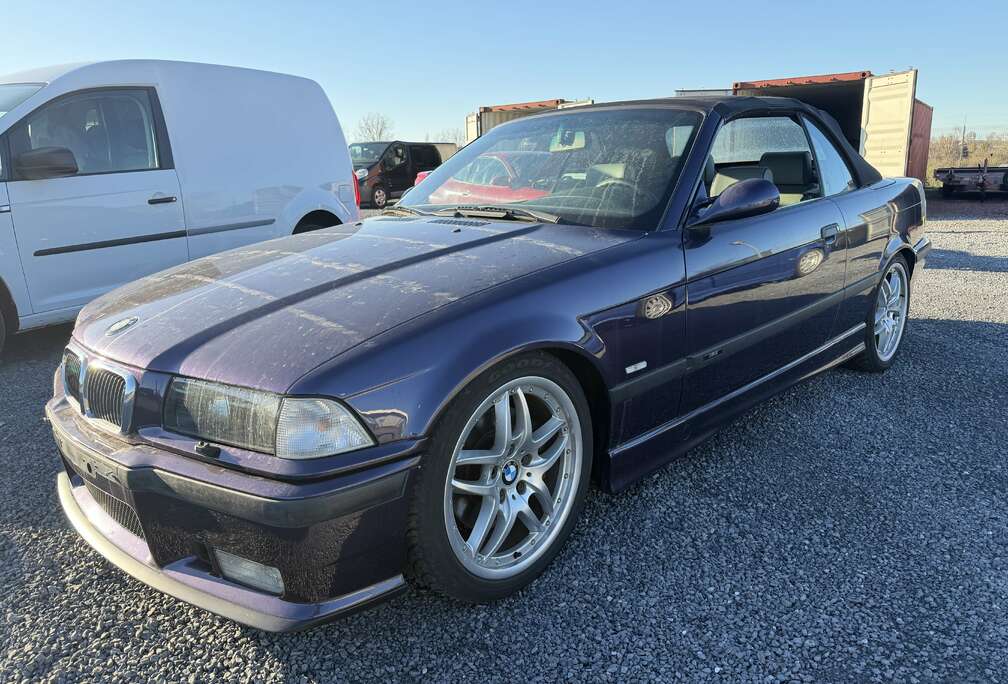 BMW 3.2i Cabriolet / SMG / Mauve Metalic /