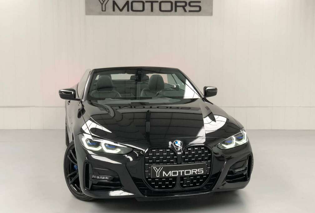 BMW iAS CABRIO PACK-M FULL BLACK FEUX LASER AIRSCARF APPLE CAR PLAY KEYLESS ENTRY/GO LINE ASSIST JANTES M 19 GARANTIE