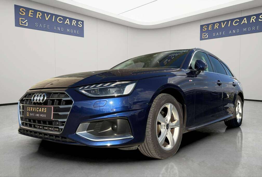 Audi @ SERVICARS FLEURUS - AUDI A4 Avant 30 TDi Business Ed.Advanced S tr.- 12 Mois de garantie