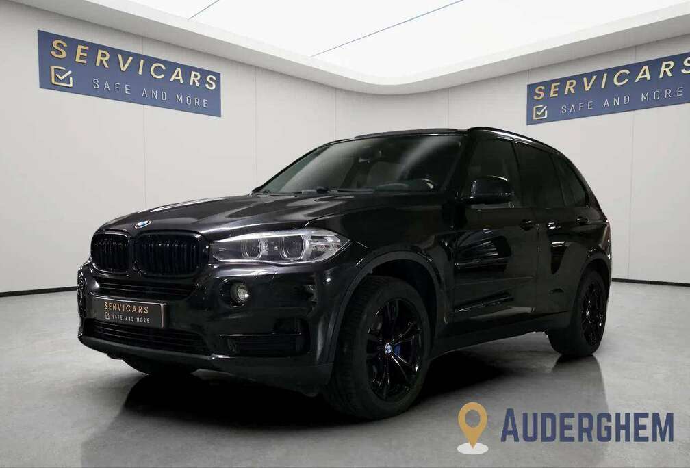BMW @SERVICARS AUDERGHEM BMW X5 2.0 dA sDrive25 / CUIR / AUTO / BT / NAV / GAR 12 MOIS