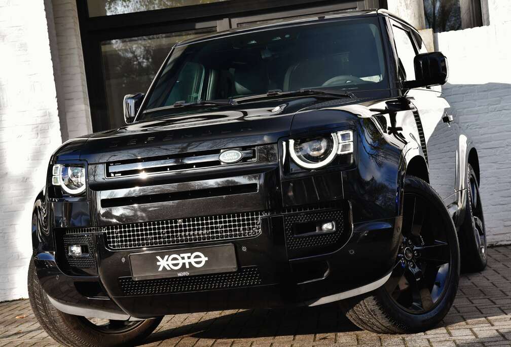 Land Rover 90 P525 V8 ** FULL BLACK / BTW / LICHTE VRACHT ***