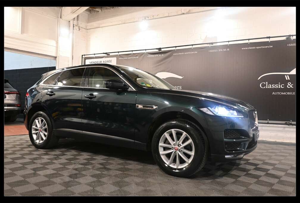 Jaguar 2.0 D AWD PRESTIGE / CAMERA / XENON / CARPLAY / PDC
