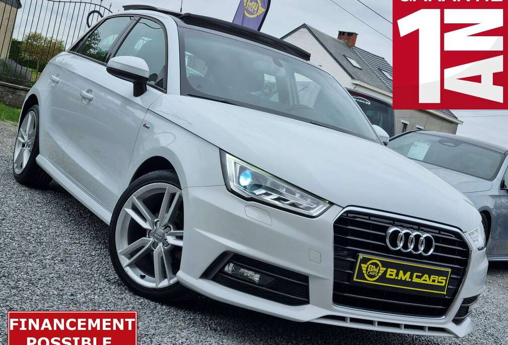 Audi Sportback 1.0 TFSI S LINECLIM-GPS-TOIT OUVRANT-PDC-CRUISE-JANTES-
