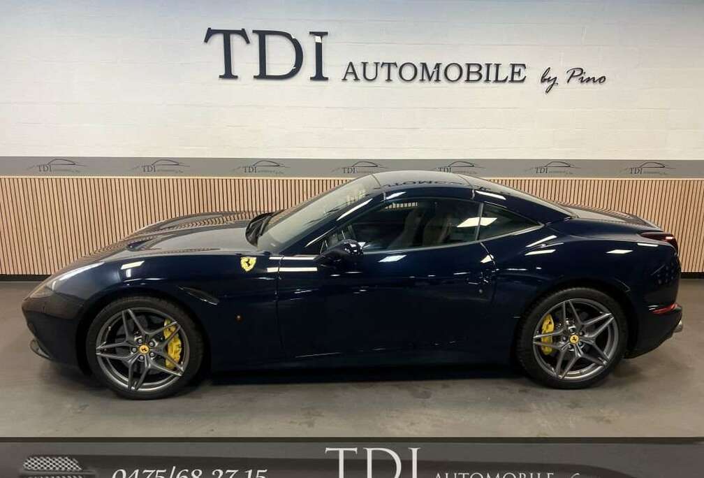 Ferrari 4.0 V8*BLEU POZZI*CUIR CIOCCOLATO*BELGE*HISTORIQUE