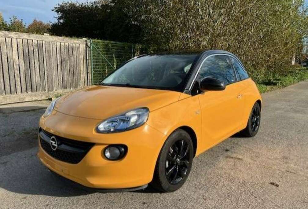 Opel Adam 1.2 Black Jack *Navi*Airco*2 kleuren*Sensoren