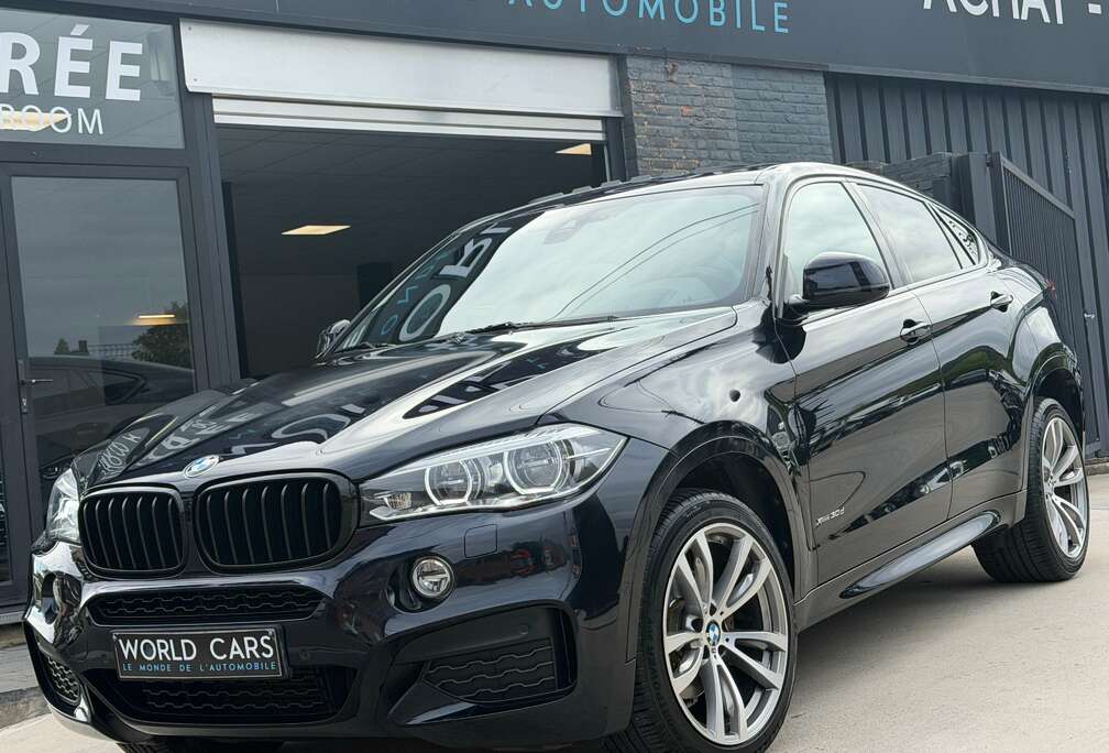 BMW X6 3.0 dAS xDrive30 PACK M - TOIT OUVRANT -  NAVI - LANE ASSIST. - CAMERA - HEAD-UP - CRUISE - FULL OPTION