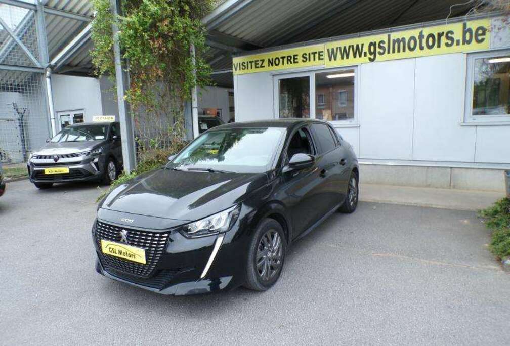 Peugeot 1.2 101cv noir 12/21 22.076km Airco GPS Cruise