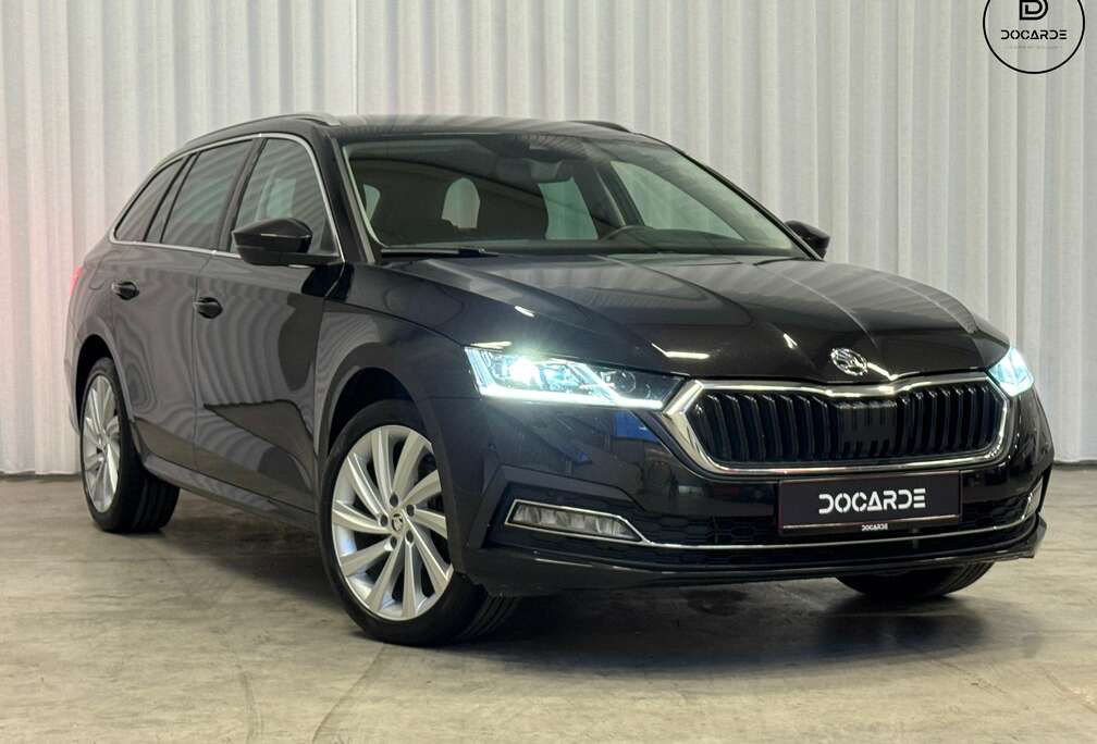 Skoda Octavia Combi 1.4 TSI iV Style l MATRIX | MASSAGE | KEYLESS ENTRY | APPLE CARPLAY | ZETELVERWARMING | 12M GARANTIE