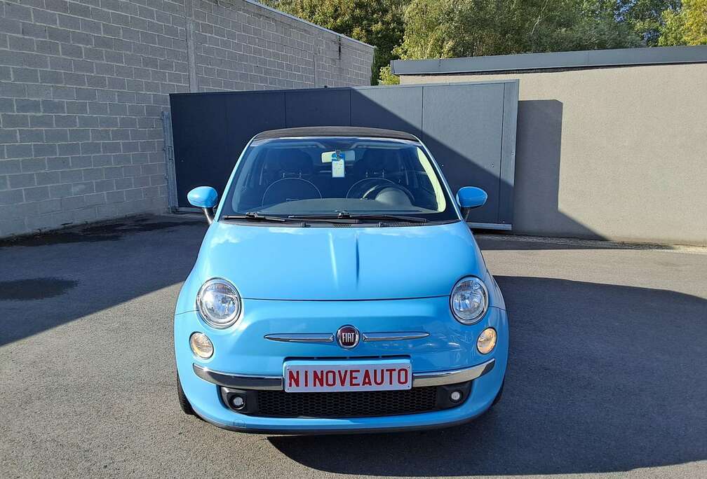 Fiat 500 1.2i Lounge*CABRIO 1STE EIGENAAR AIRCO 69000KM