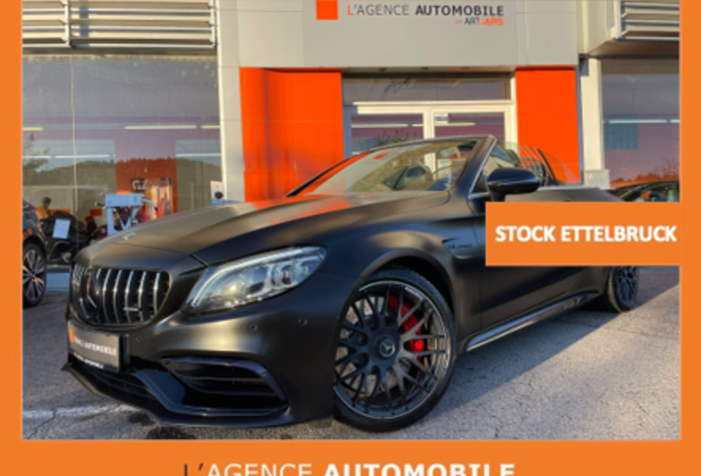 Mercedes-Benz AMG C 63 S Cabrio Speedshift MCT 9G - JUSQU\'A 36 MOIS DE GARANTIE