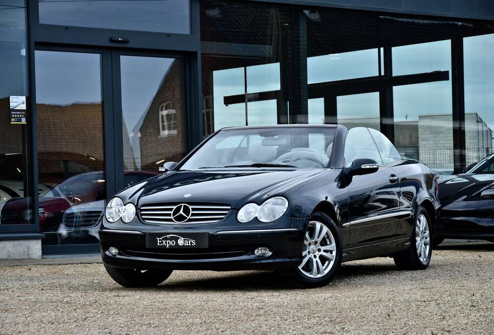 Mercedes-Benz CLK Cabrio 240*AUTOMAAT*LEDER*GPS*MEMORY*1HAND