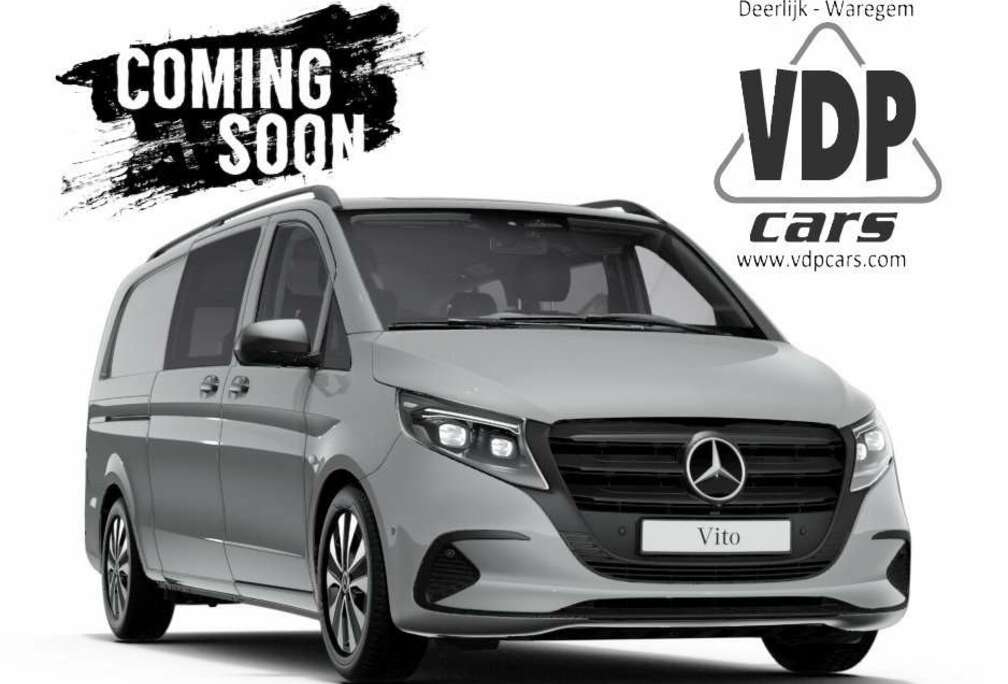 Mercedes-Benz 119 XL 4MATIC 4x4 MIXTO DUBBEL CAB. 2SCHUIFD LED