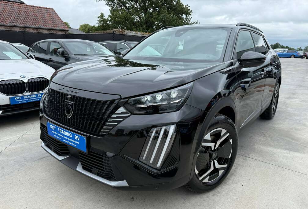 Peugeot 1.2 Hybrid GT-LINE AUTOMAAT NAVI LEDER 360 CAMERA DODE HOEK CARPLAY FULL LED