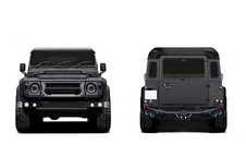 Defender meets G 6x6 meets Corvette