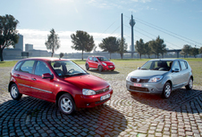 Lada Kalina 1119, Suzuki Alto, Dacia Sandero 1.2 : Centen tellen