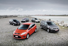 Citroën C4 Picasso 1.6 HDi 110, Ford C-Max 1.6 TDCi 115, Peugeot 5008 1.6 HDi 110, Renault Scénic 1.5 dCi 110 & Volkswagen Touran 1.6 TDI 105 : Gezocht: Polyvalente ruimte