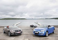 Volkswagen EOS, Peugeot 308 CC en Renault Mégane Coupé-Cabriolet : Sterren onder de zon
